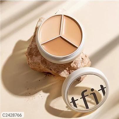 TFIT Flawless Full Cover Pro Concealer Palette – 3-in-1 Color Correcting System | Long-Lasting, Crease-Proof & Skin-Perfecting Formula