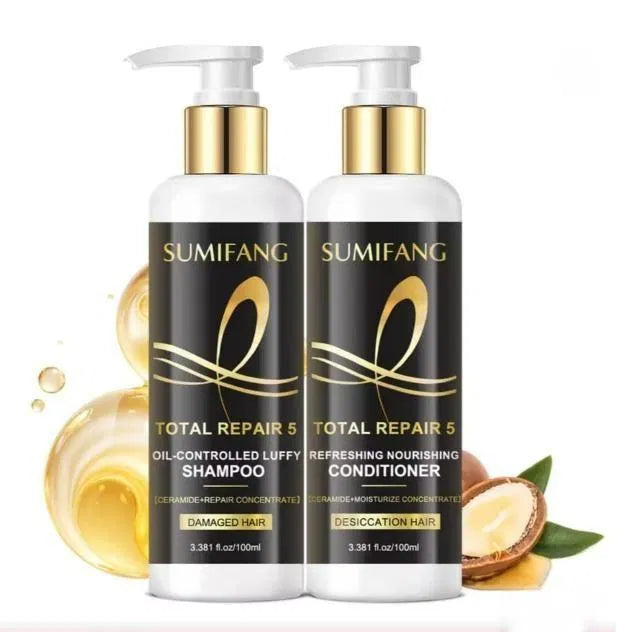 Hair Repairer & Conditioner (200ml × 2) – Deep Repair & Intense Nourishment | Smooth, Frizz-Free & Healthy Hair Care